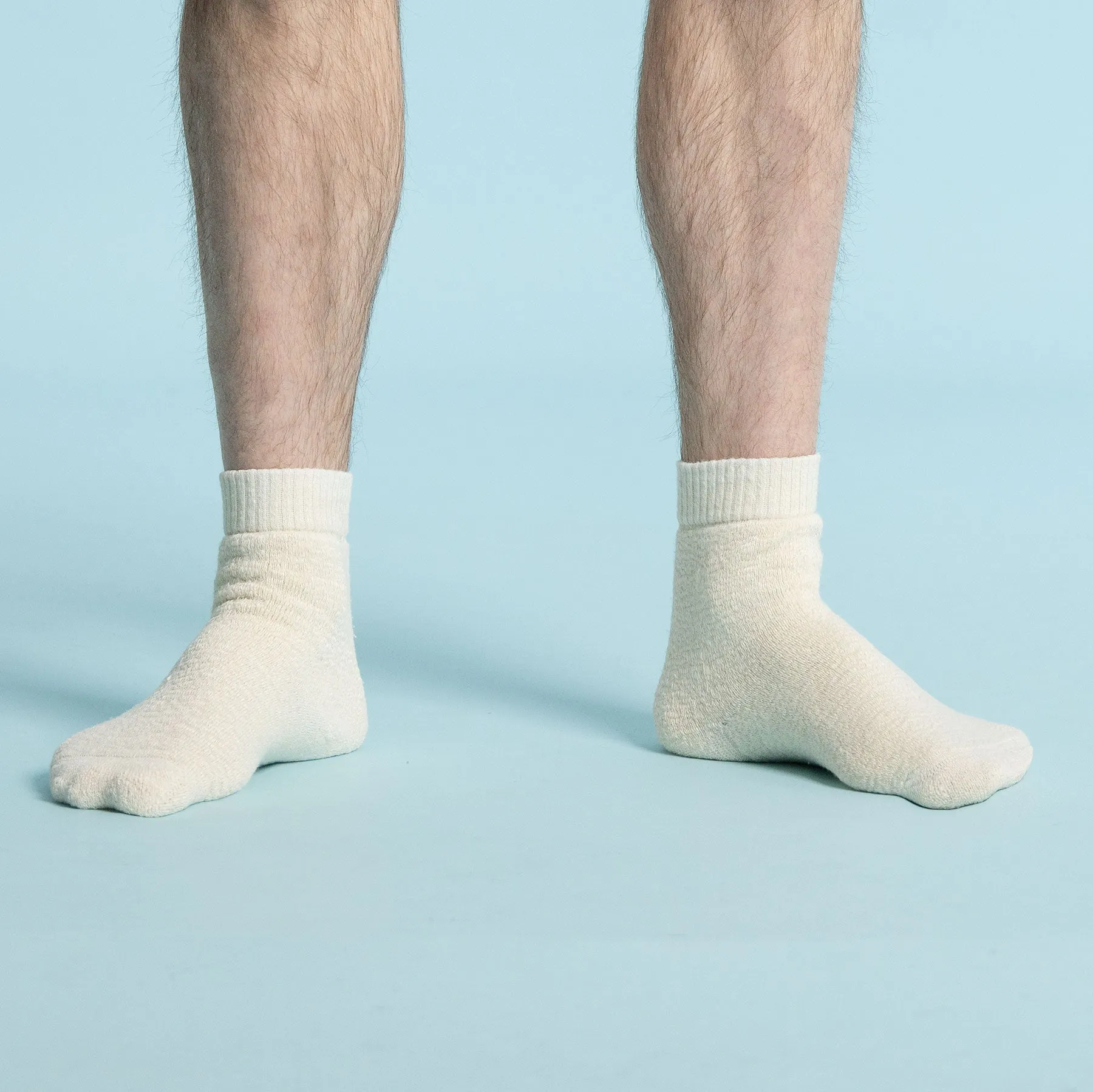 CHESHIRE 99% Organic Linen Terry Socks (99.95% Biodegradable)