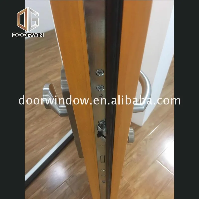 China Factory Promotion hurricane rated double entry doors house single door design front