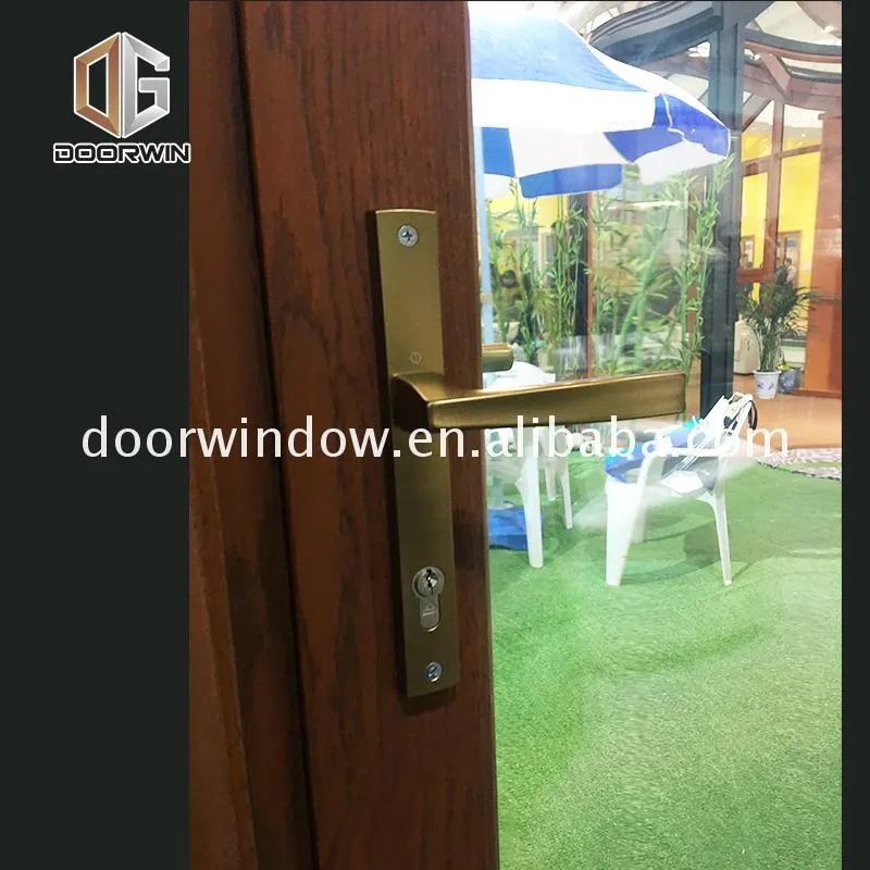 China factory supplied top quality anodised aluminium doors single prices door