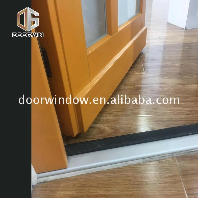 China factory supplied top quality anodised aluminium doors single prices door