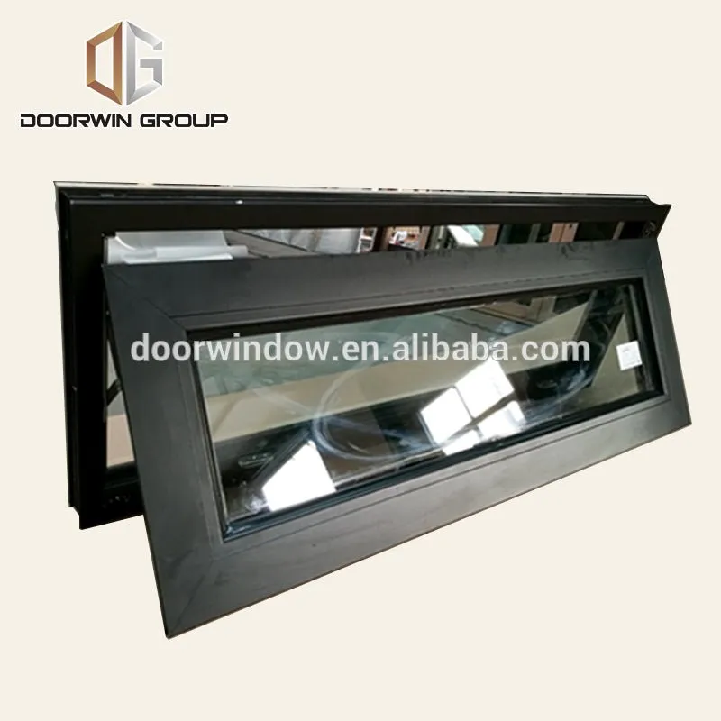 China manufacturer top hng window hinged swing out up windows