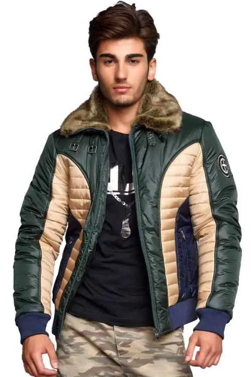 Cipo Baxx Herren Bomber Winter Jacket