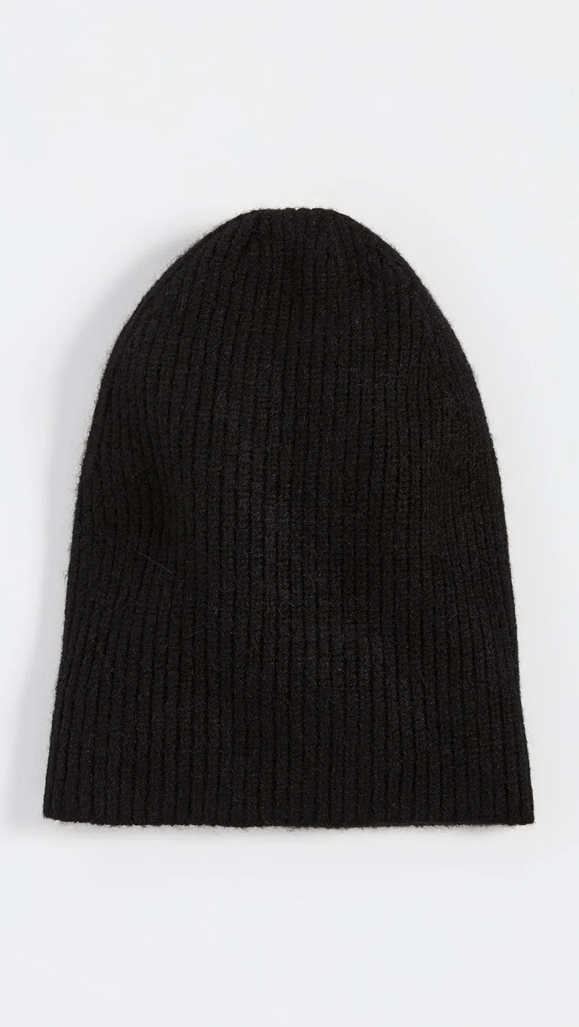 Clarissa Beanie in Noir