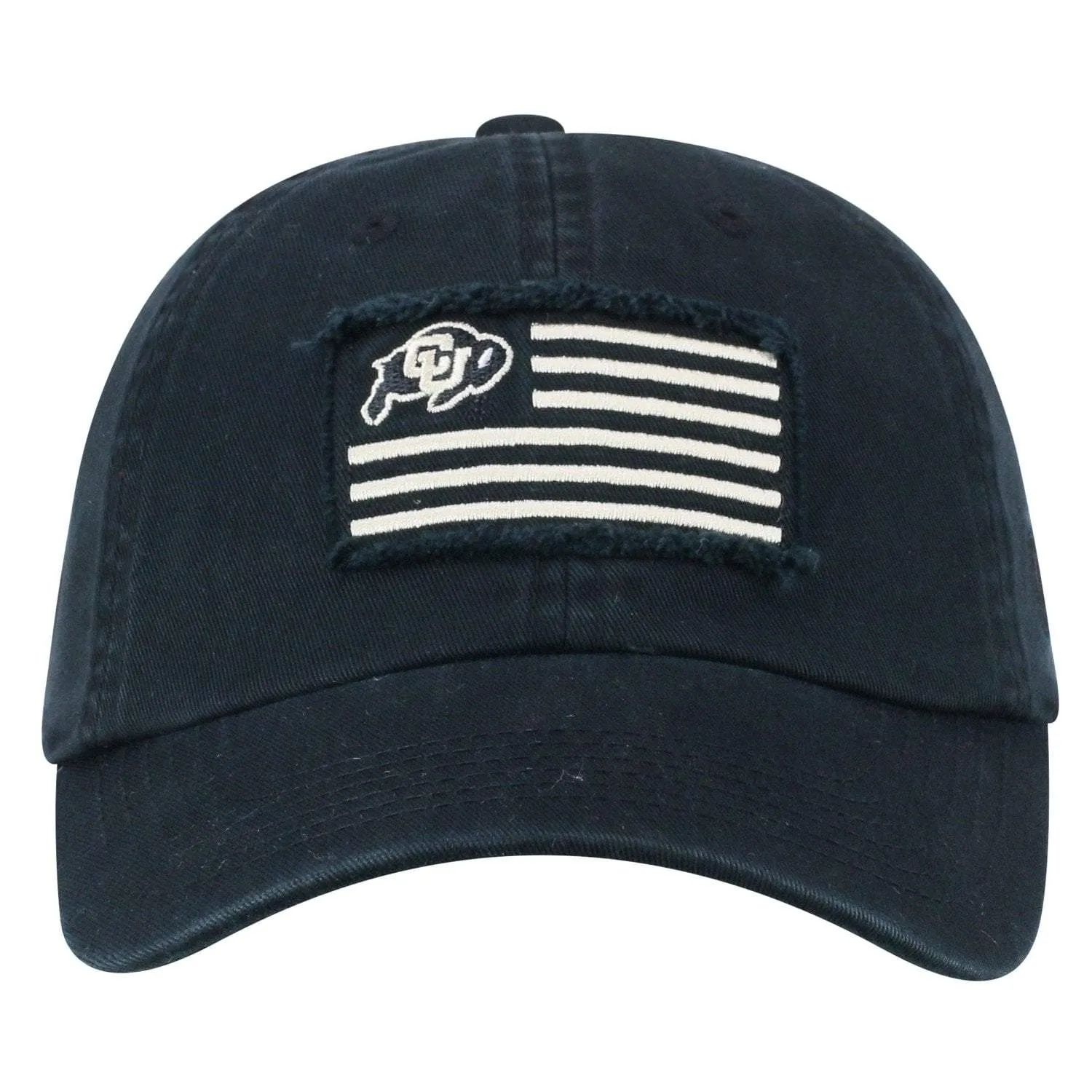 Colorado Buffaloes TOW Black "Flag 4" Crew Adj. Relax Hat Cap