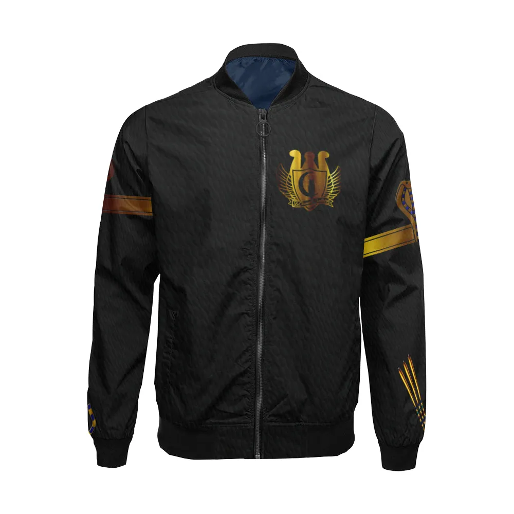 CROOKS AND FLAILS All Over Print Bomber Jacket for Men