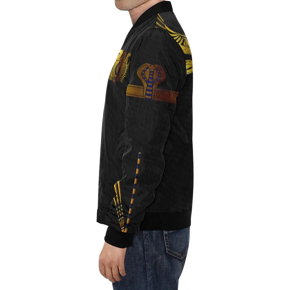 CROOKS AND FLAILS All Over Print Bomber Jacket for Men