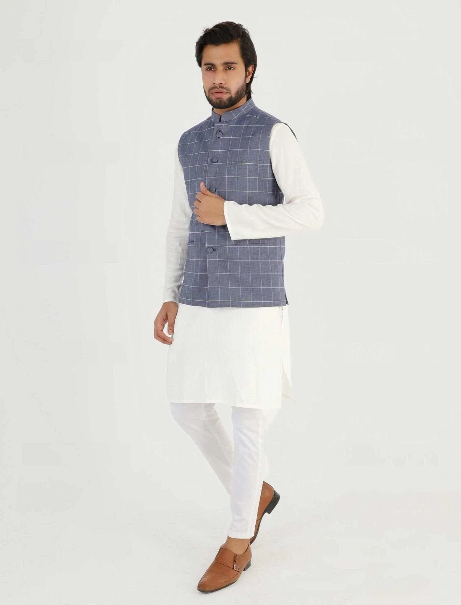 Cut Work Formal Waist Coat