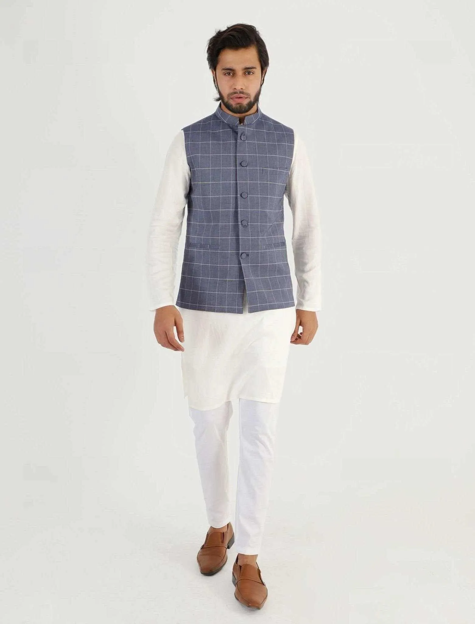 Cut Work Formal Waist Coat