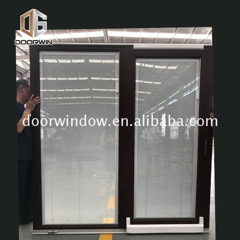 DOORWIN 2021Factory price wholesale window and sliding door treatments wide patio doors