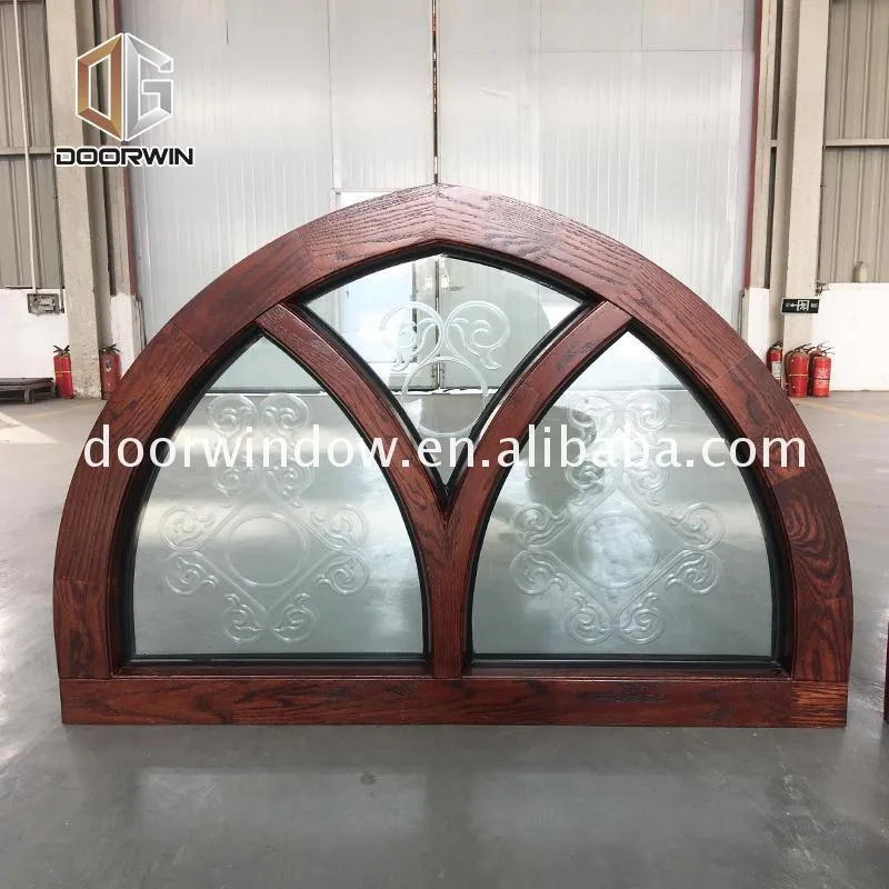 DOORWIN 2021Fashion wooden arched windows craftsman transom window