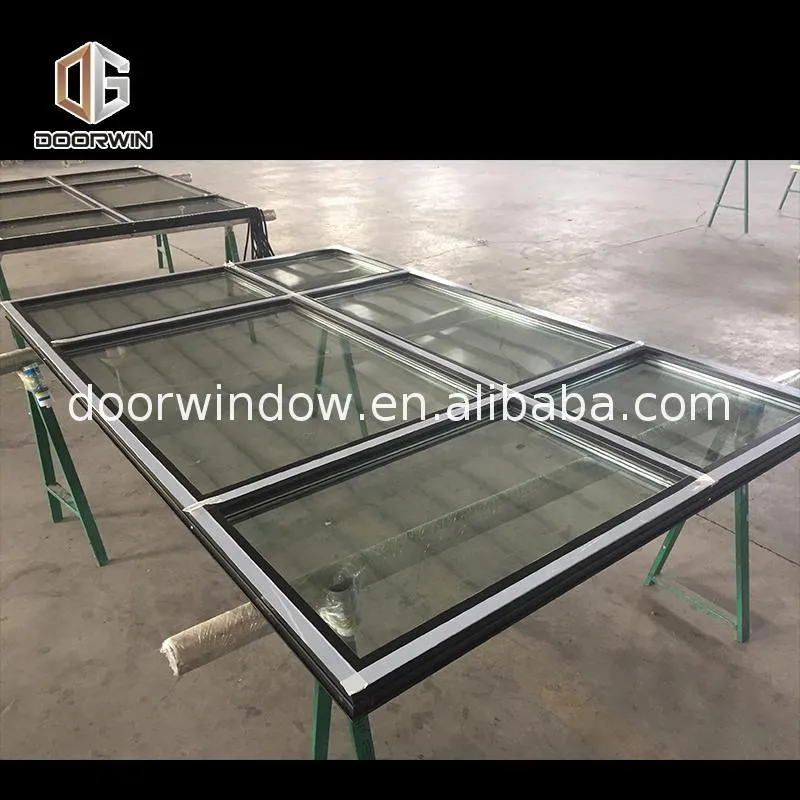 DOORWIN 2021Latest window designs large glass windows jalousie by Doorwin on Alibaba