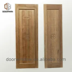 DOORWIN 2021Wooden doors for arc interiors wood grain entrance door solid wood with patterns casement door