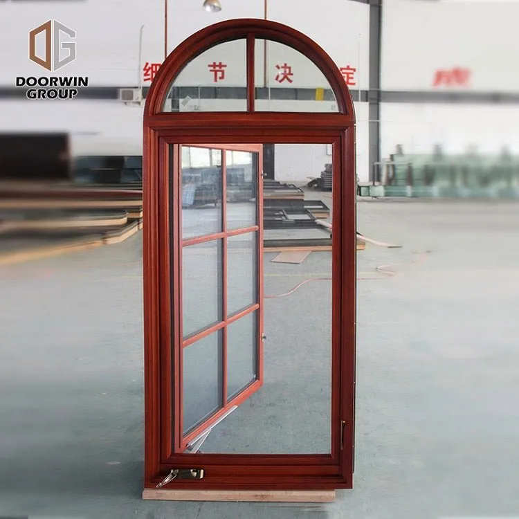 Doorwin wooden window frame design crank casement windows