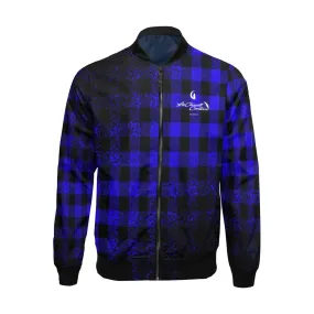 DUSTY PLAID Bomber Jacket for Men