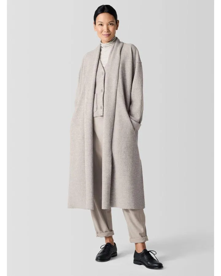 Eileen Fisher Lightweight Boiled Wool Icon Coat