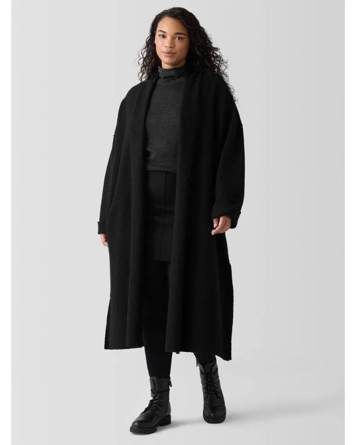 Eileen Fisher Lightweight Boiled Wool Icon Coat