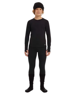 Elude Boys Crew Neck Top - True Black - 2023