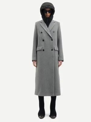 Falcon Coat - Grey Melange