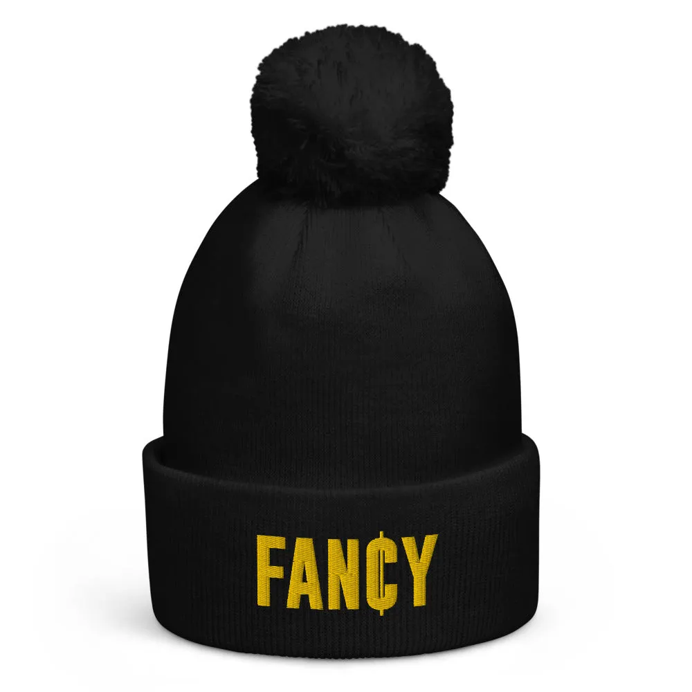 FANCY POM POM BEANIE