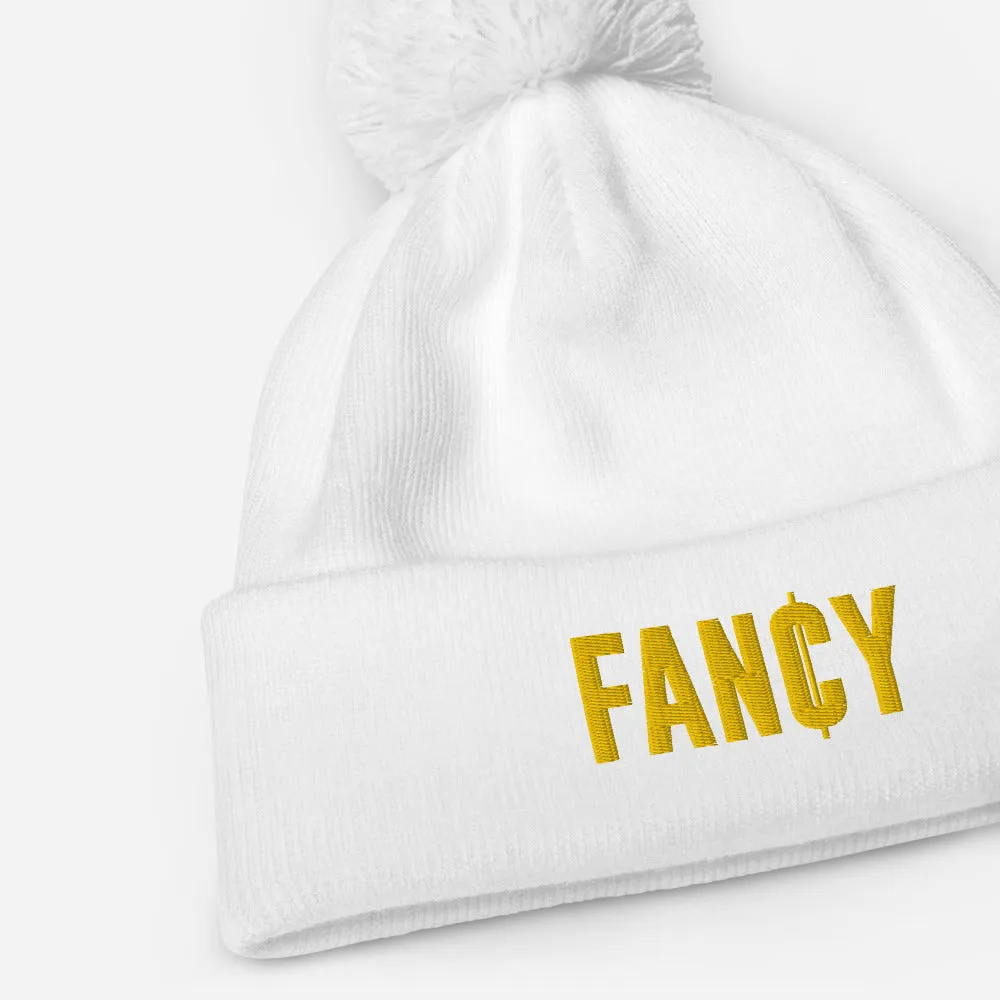 FANCY POM POM BEANIE