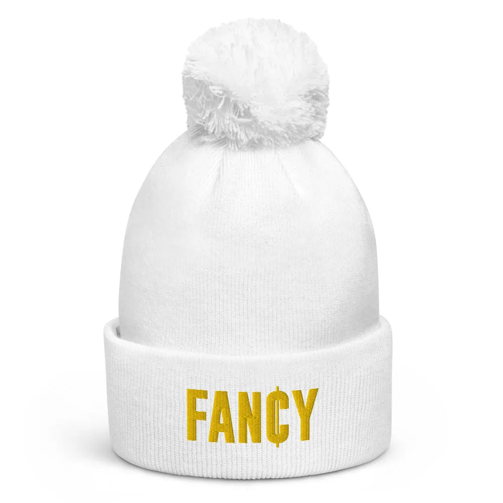 FANCY POM POM BEANIE