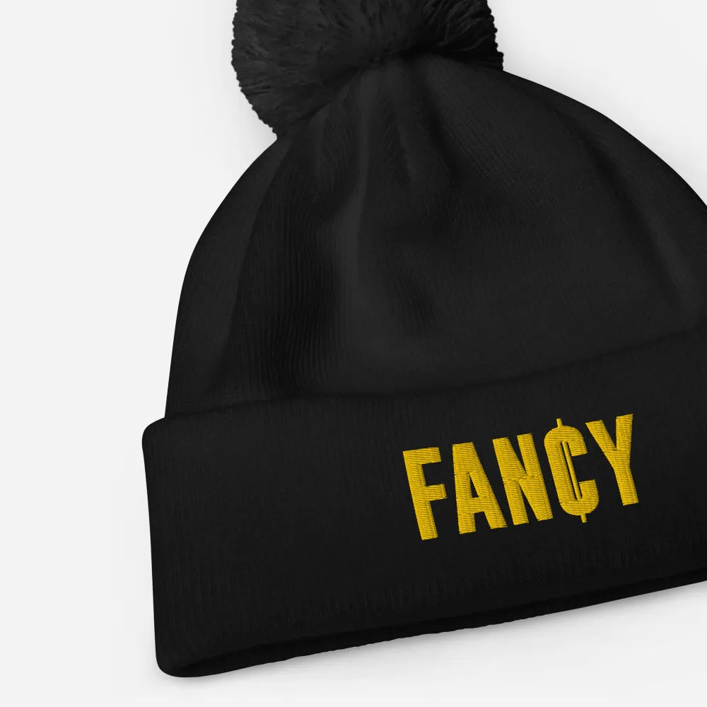 FANCY POM POM BEANIE