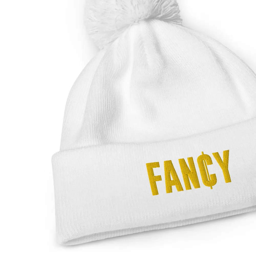 FANCY POM POM BEANIE