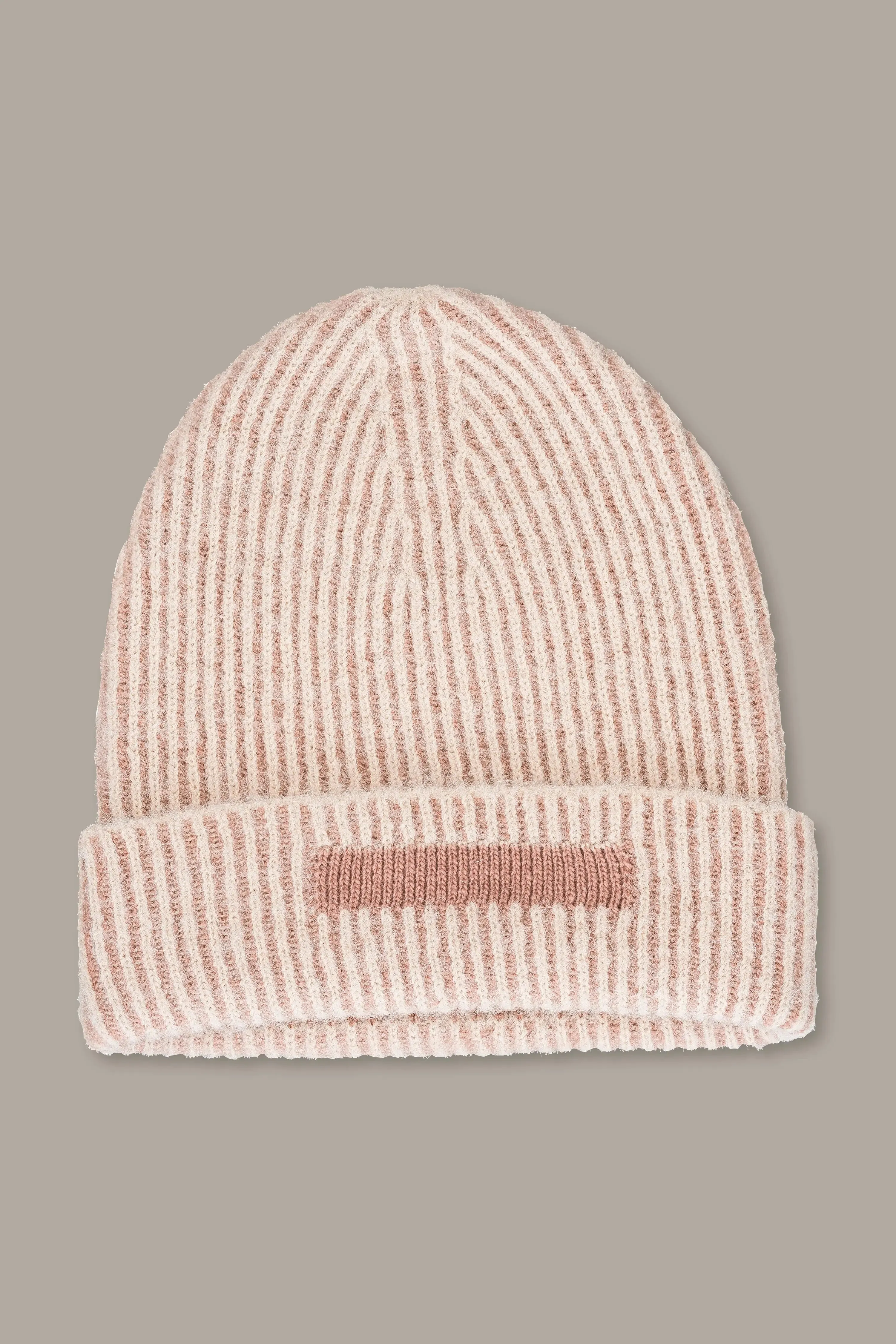 Flauschige Beanie aus Alpakamix