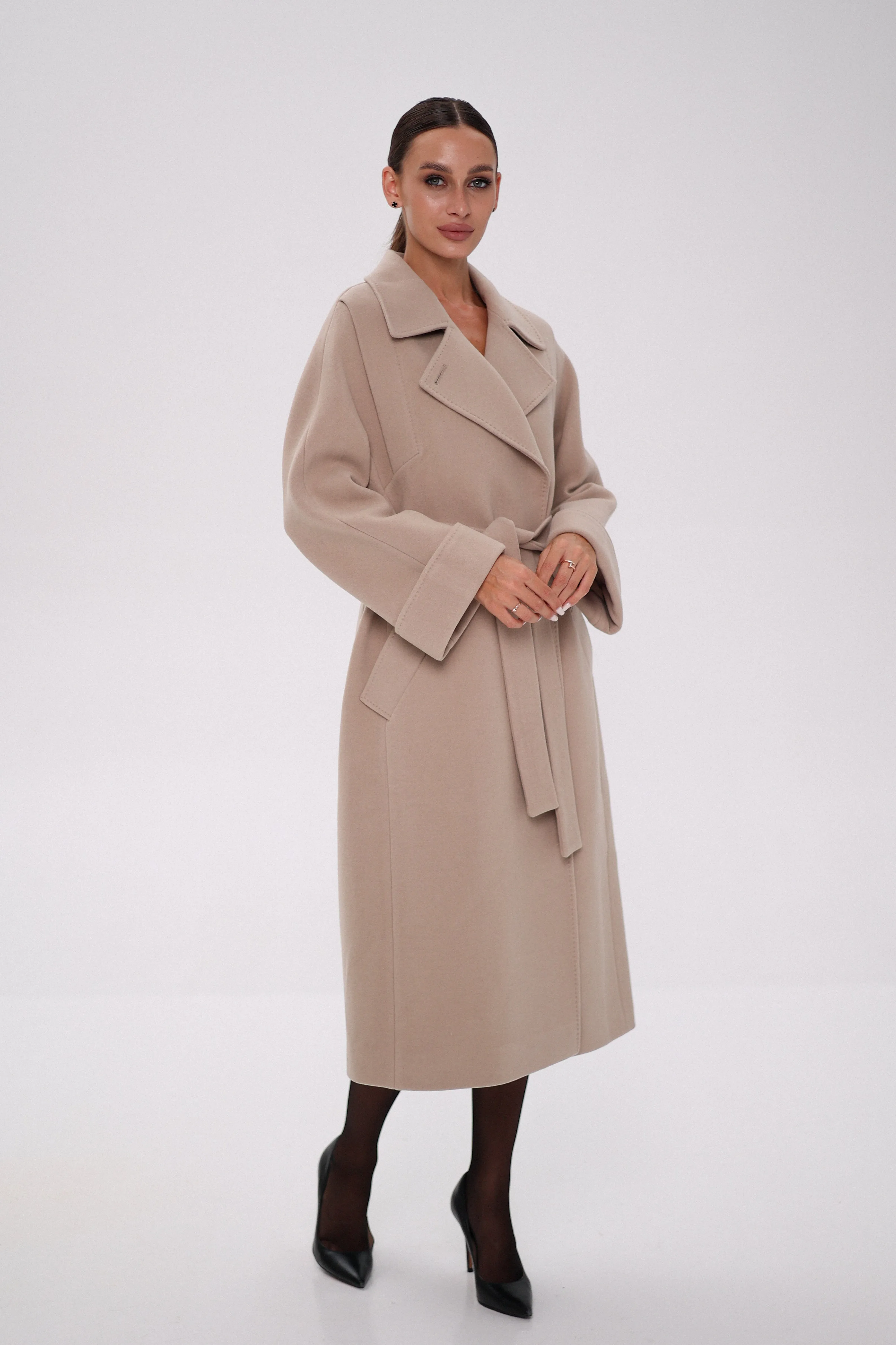 Florence Classic Cashmere Wool Blend Overcoat