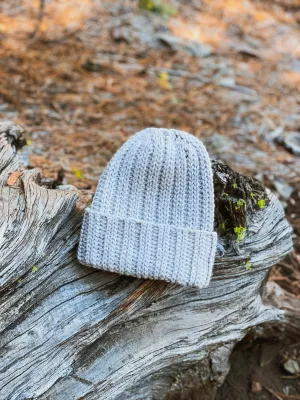 FOLDED BRIM - Granite Peak Beanie Pattern