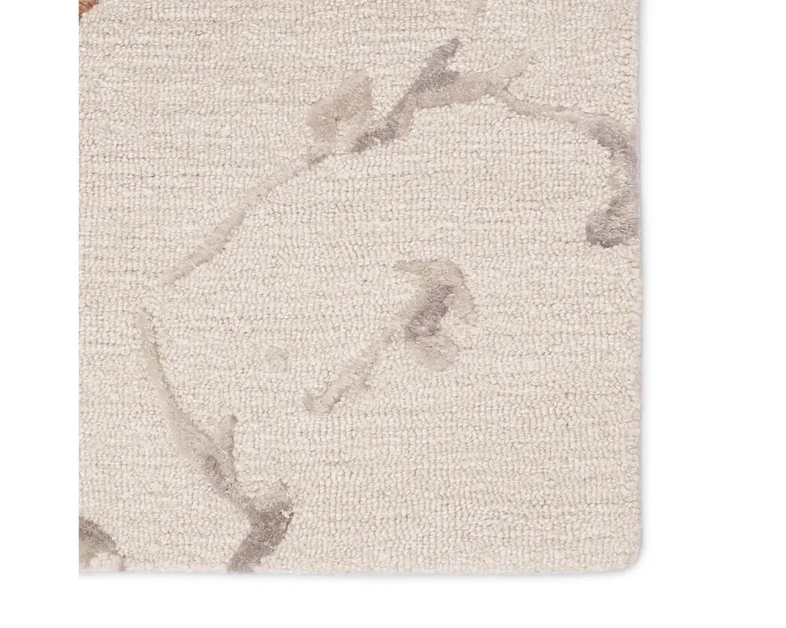 Fragment FRG01 Cream/Silver Rug