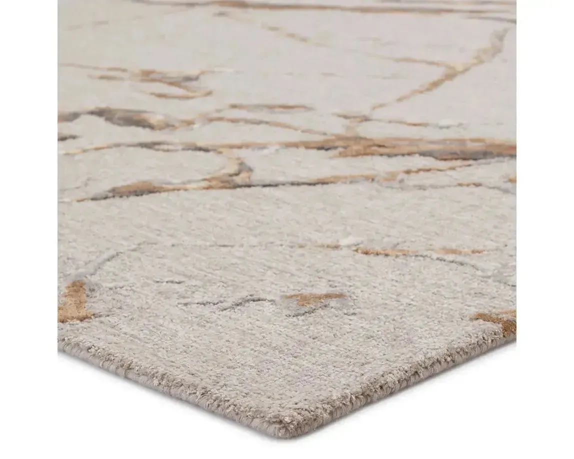 Fragment FRG03 Grey/Gold Rug