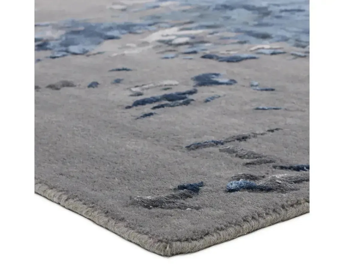 Fragment FRG04 Blue/Silver Rug