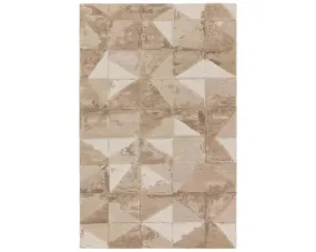 Fragment FRG06 Taupe/Cream Rug