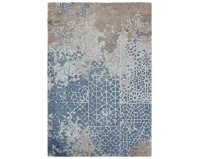 Fragment FRG11 Dark Blue/Light Grey Rug