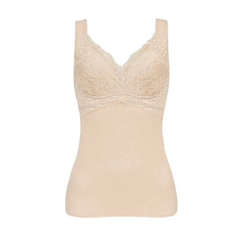 Full Coverage Wireless Bra Camisole 24