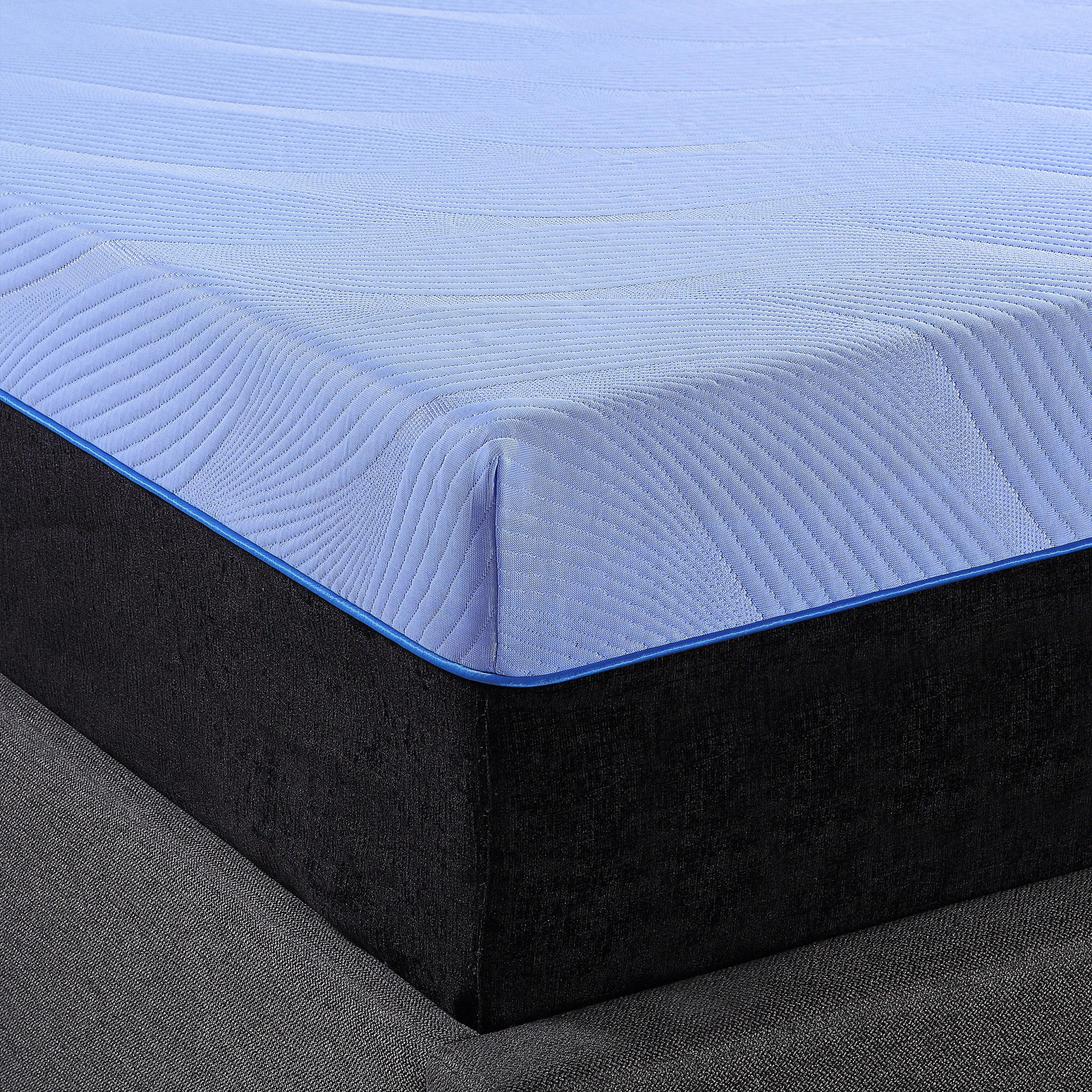 Full Mattress, 12" Hybrid Refresh Cooling GelCare Memory Foam with Coils, Medium