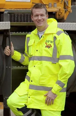 Game Sportswear The Hi-Vis Rain Jacket