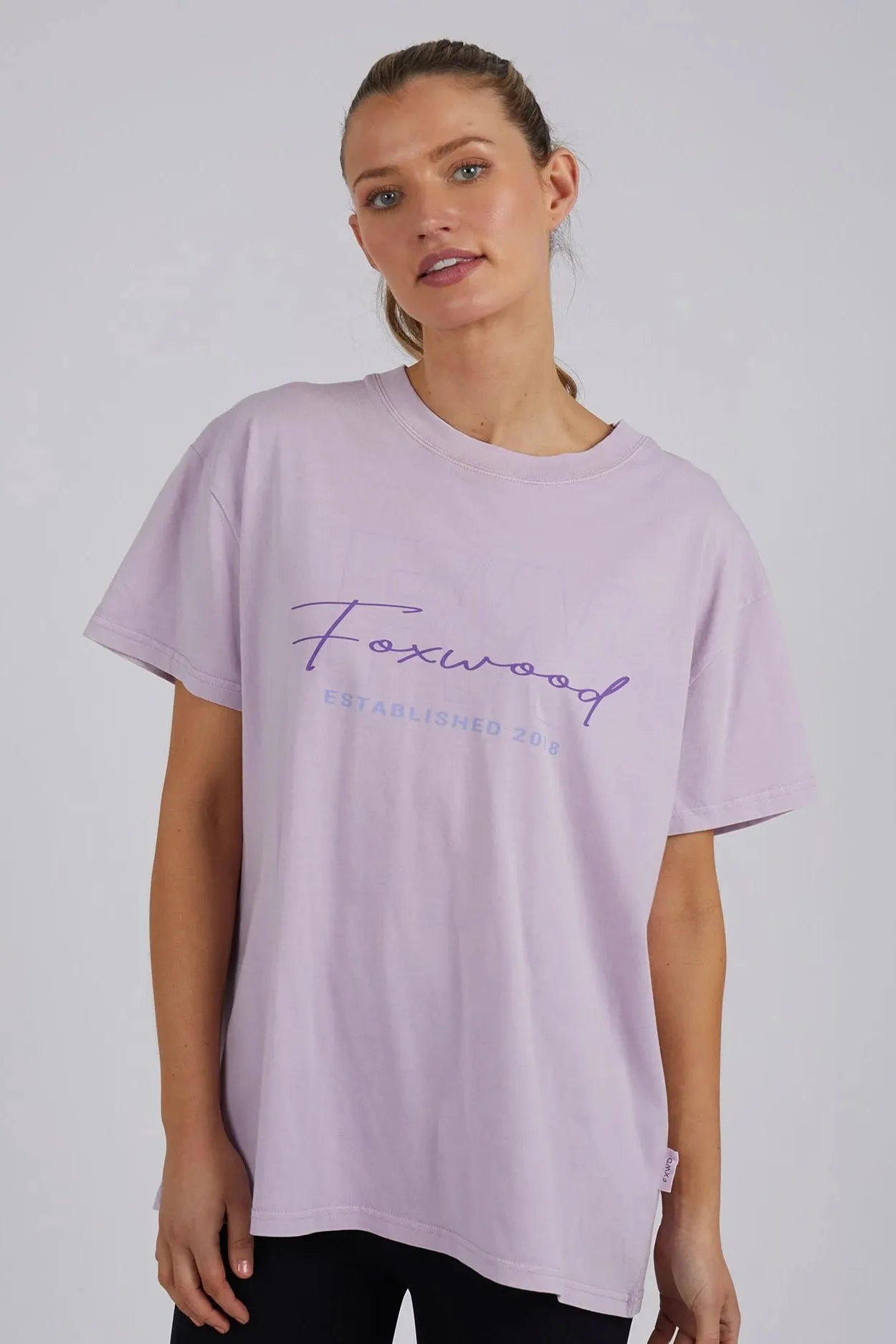 Glider Tee in Purple