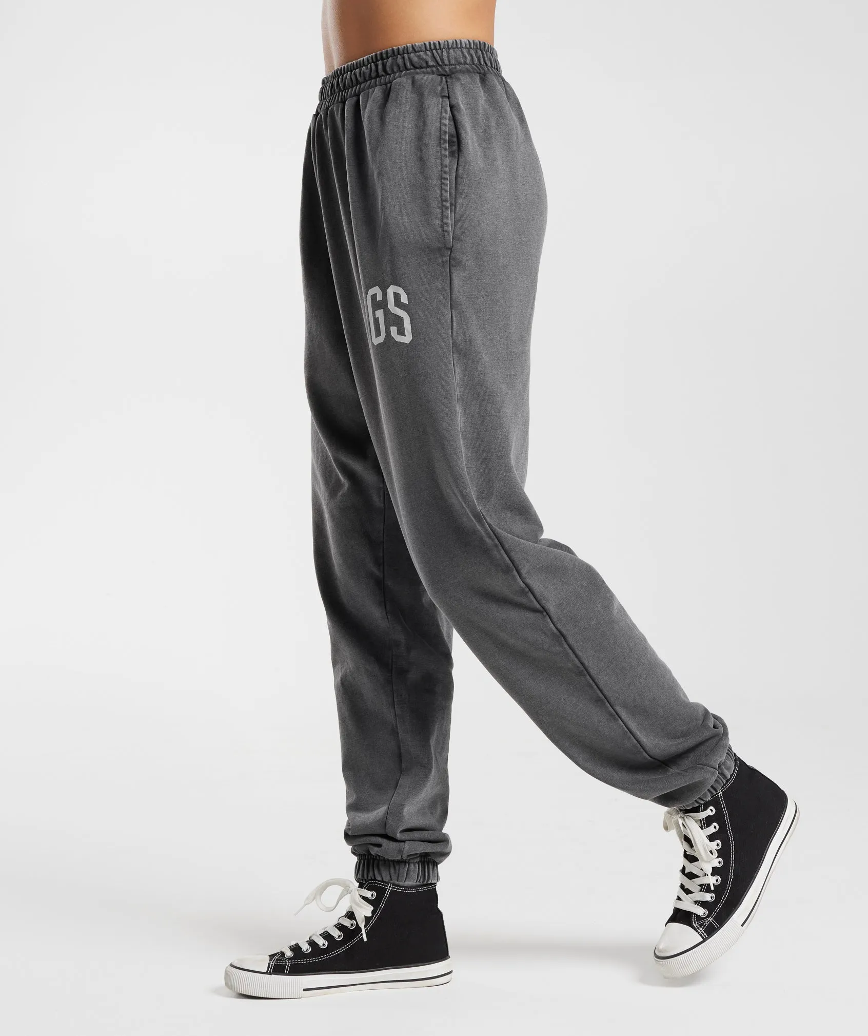 Gymshark Collegiate Joggers - Silhouette Grey