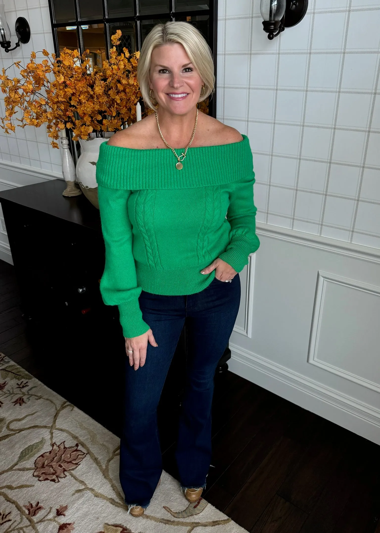 Haley Off the Shoulder Sweater