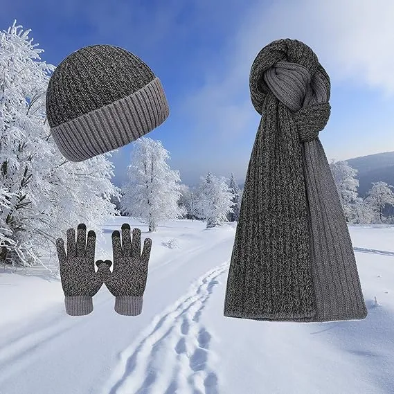 Hat Gloves Scarf Set | Buy 2 Get 1 Free