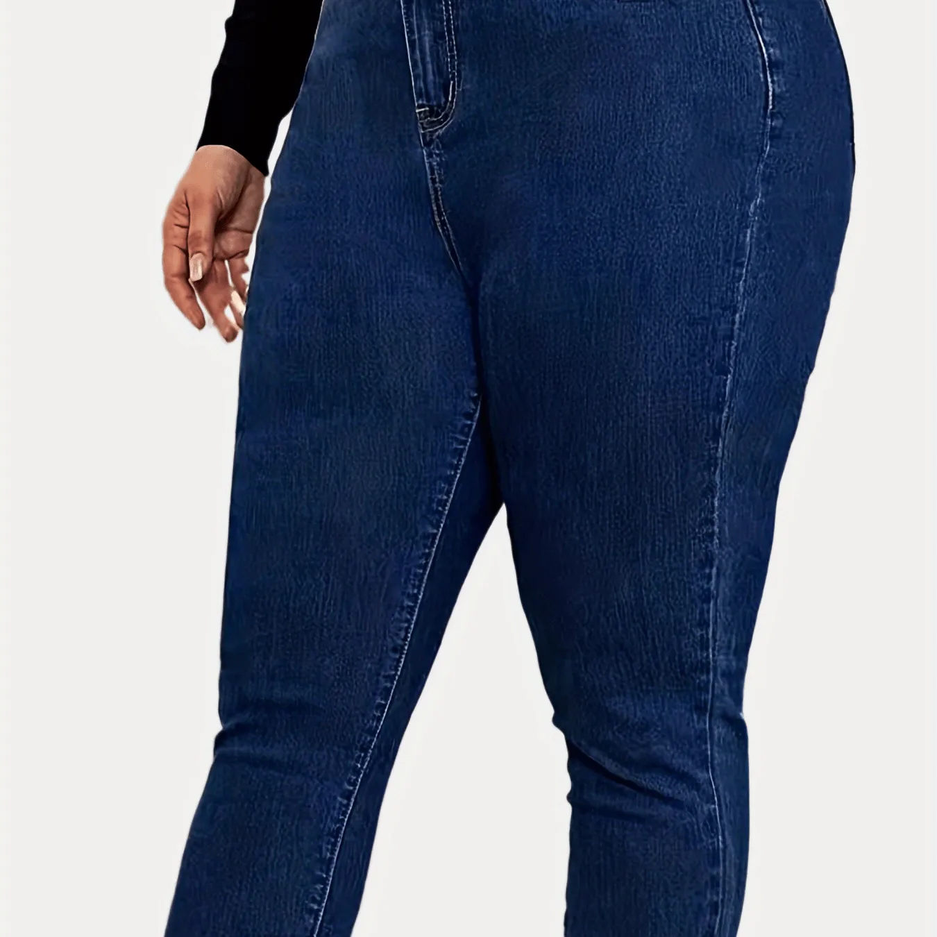 High Rise Skinny Jeans Stylish Stretch Denim Pants for Women