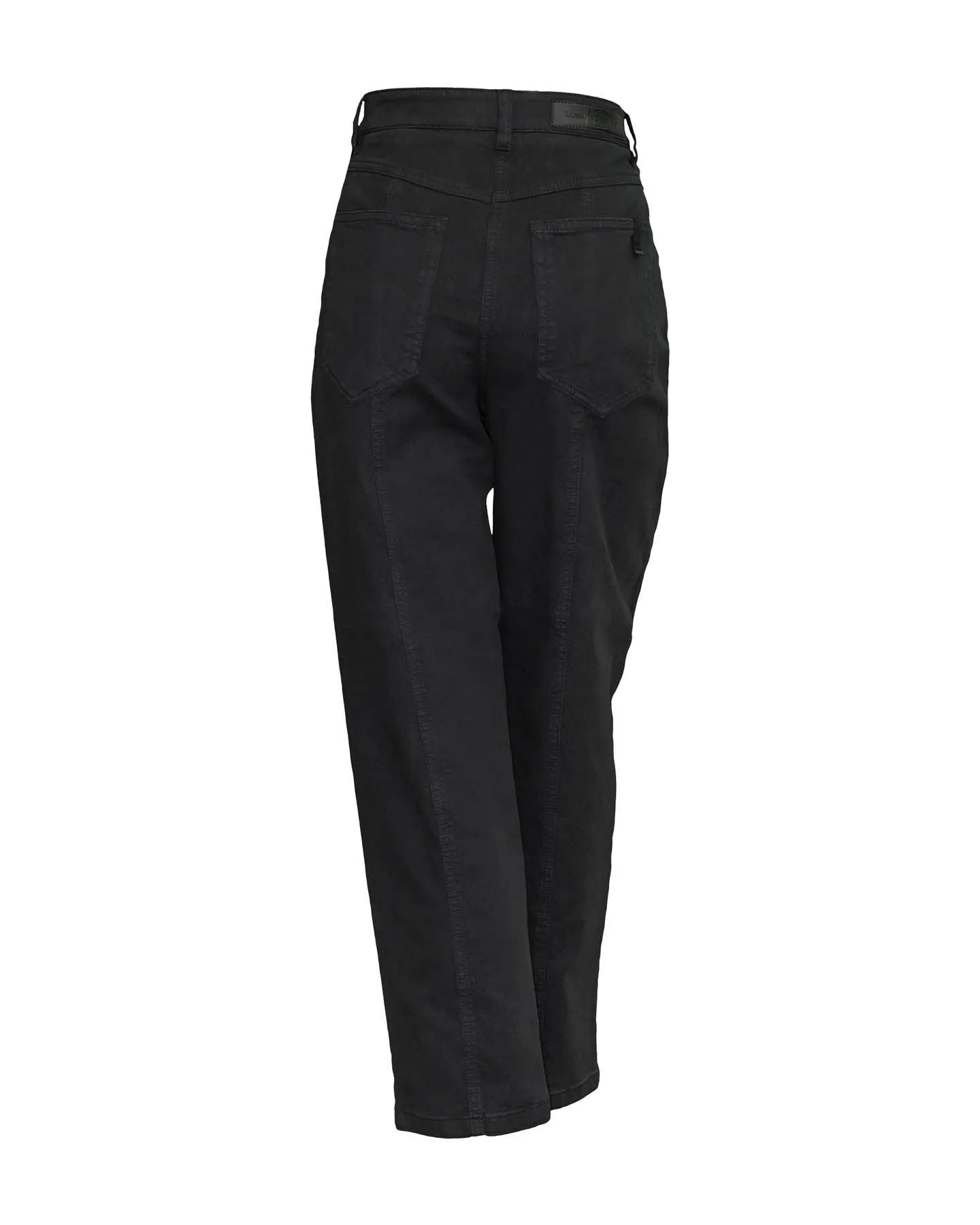 High Waist Cropped Denim Pant