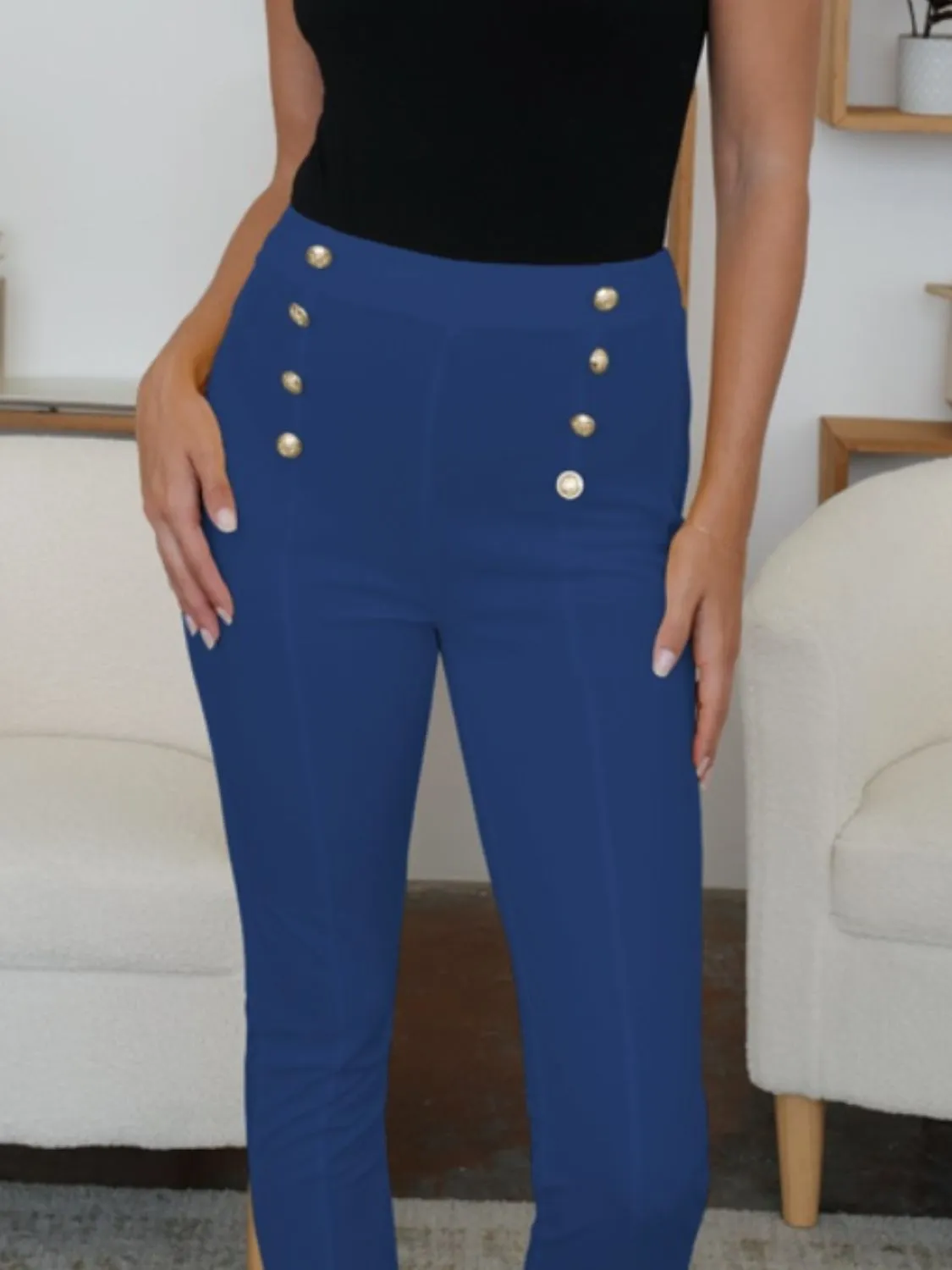 High Waist Skinny Pants