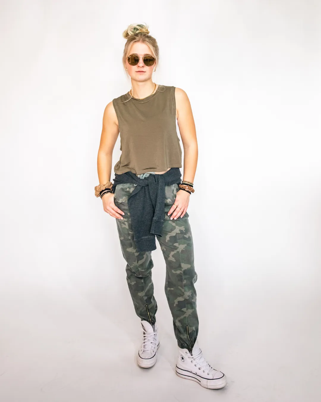 Hudson Camo Utility Jogger