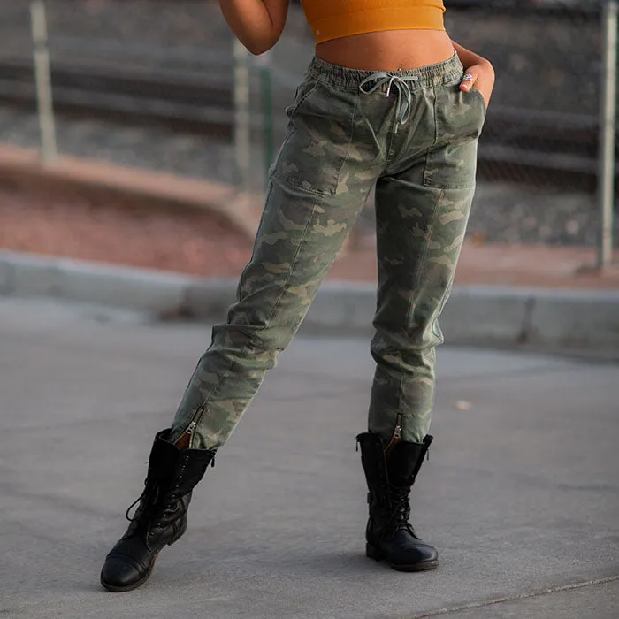 Hudson Camo Utility Jogger