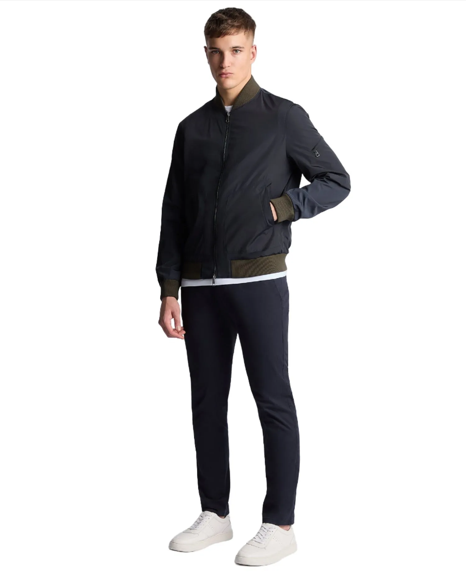 ID24431-Remus Navy Bomber Jacket