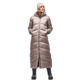 Indyeva Long Long Quilted Down Womens Jacket