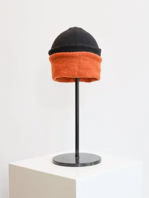 Interplay Beanie in Black-Hued by Issey Miyake